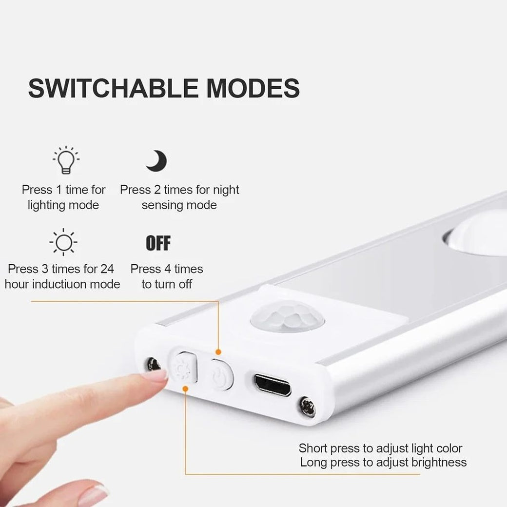 Motion Sensor USB Rechargeable LED Wireless Lights